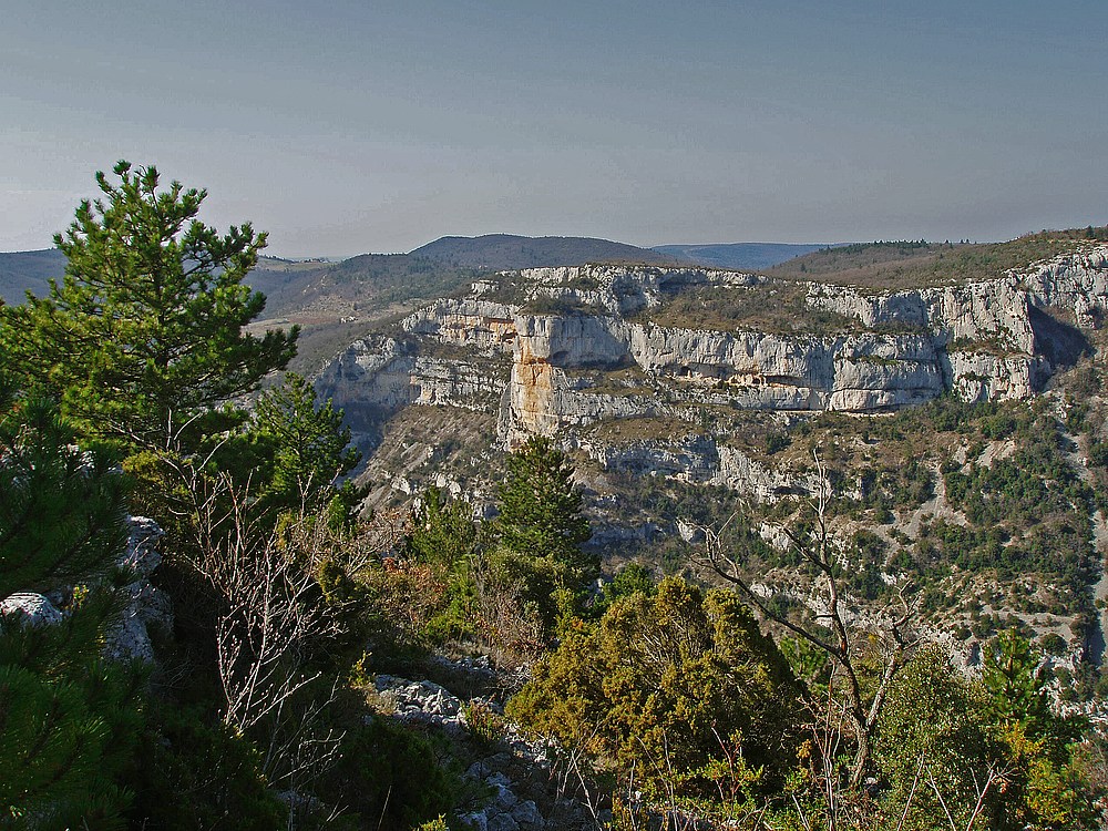 Un matin aux Gorges de la Nesque