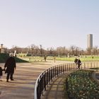 Un matin froid de décembre au jardin du Luxembourg (Paris)...