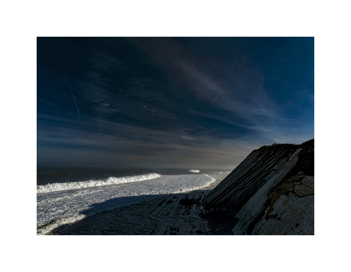 Un matin sur la corniche