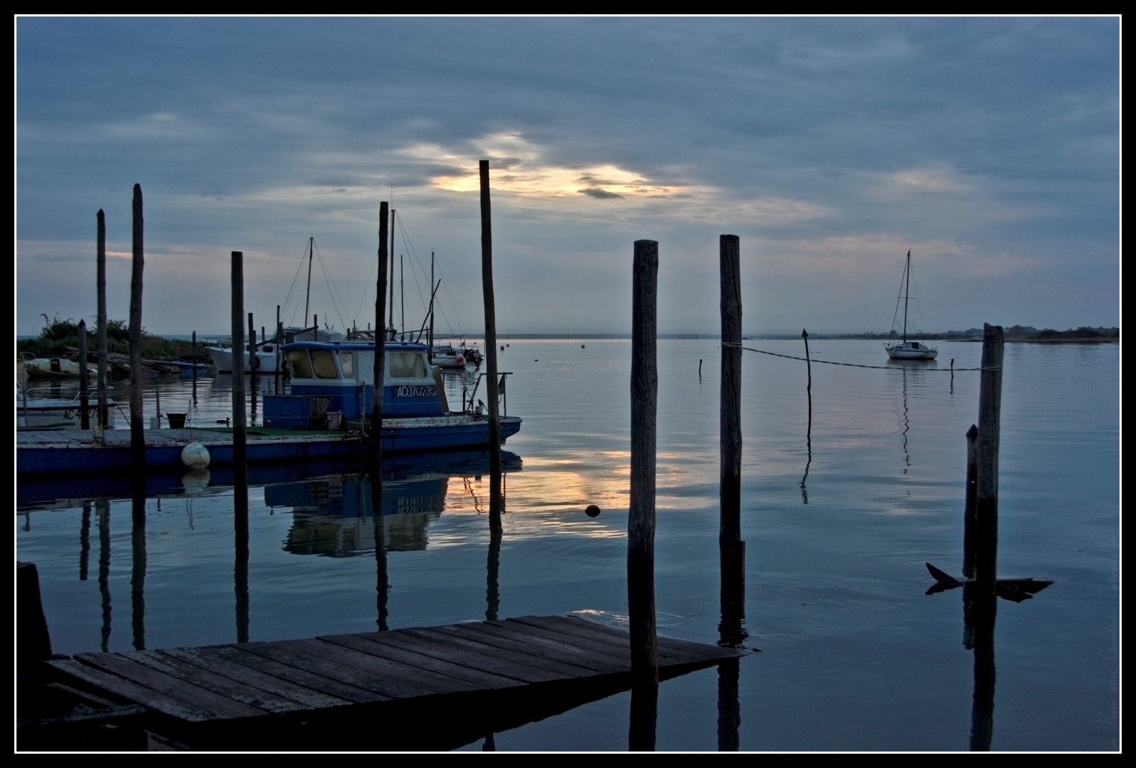 Un matin sur le Bassin d'Arcachon....