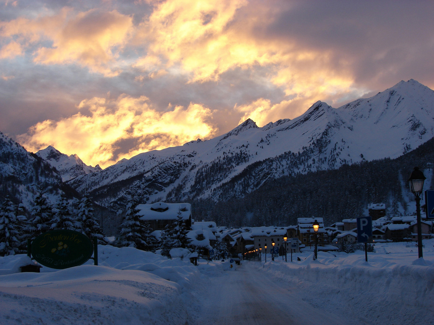 UN MATTINO A COGNE