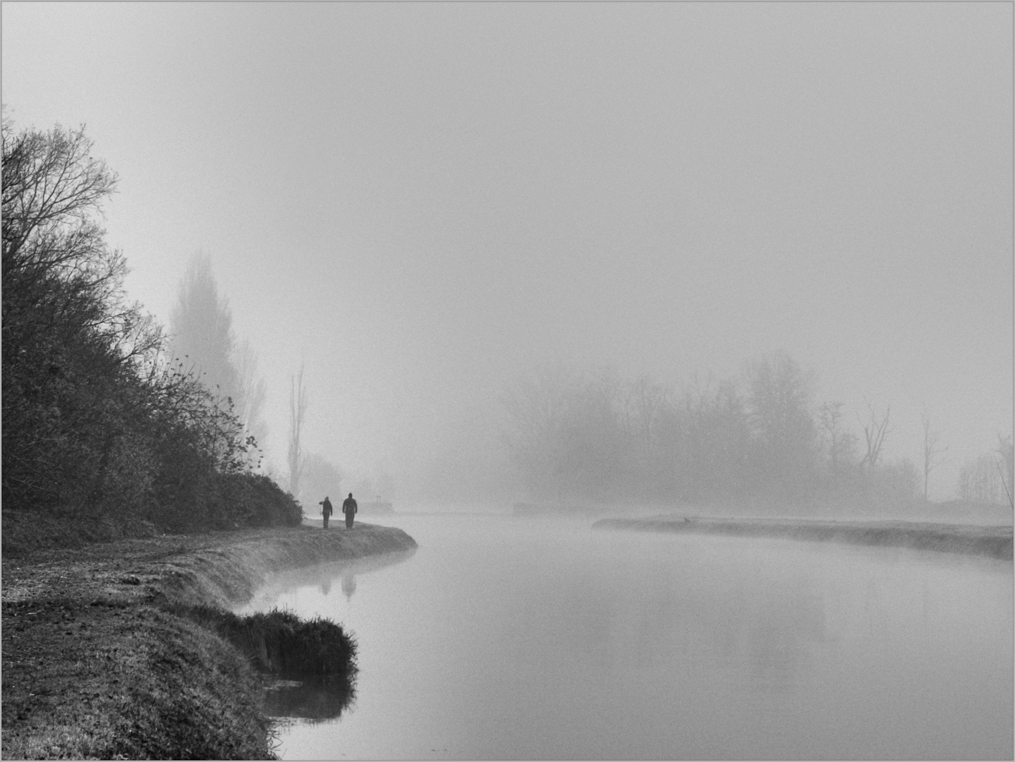 Un mattino di dicembre.