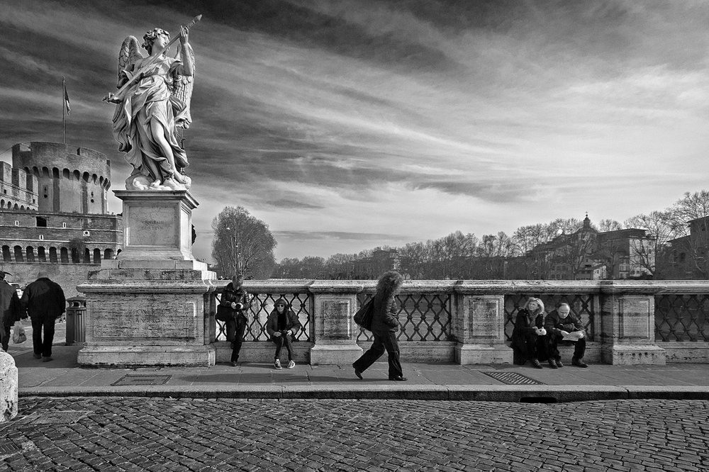 Un mattino di gennaio a Roma