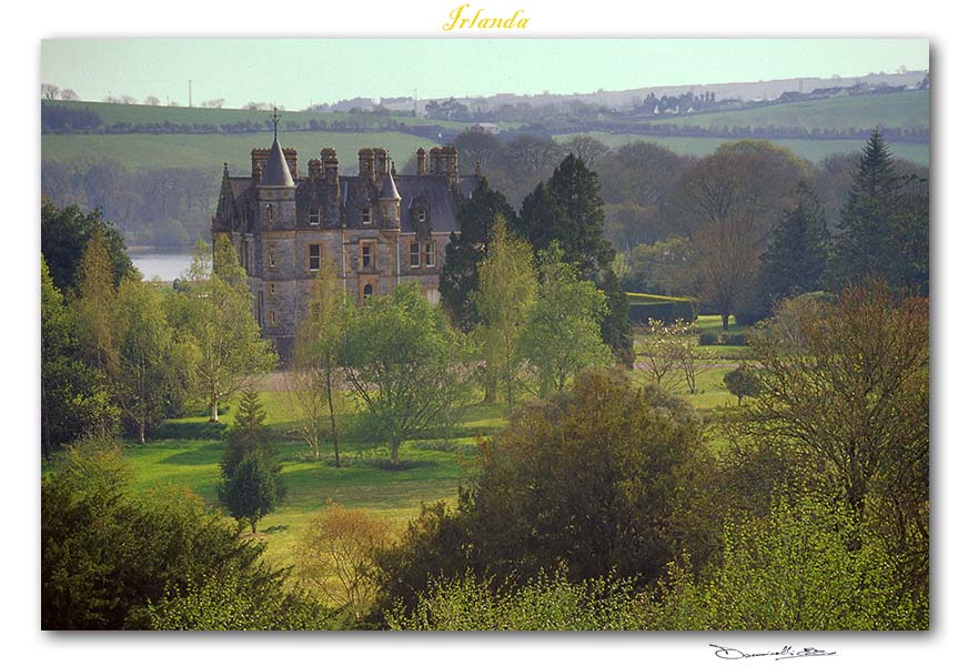 Un meraviglioso castello nell'Irlanda del Nord