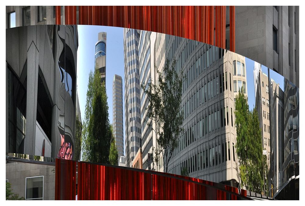 un miroir pour montreal Foto & Bild north america, canada, the east