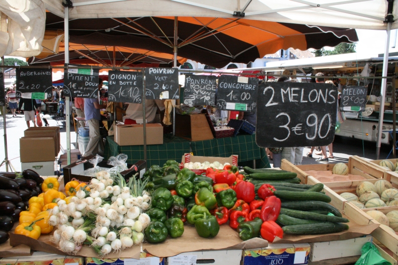 Un moment au marché