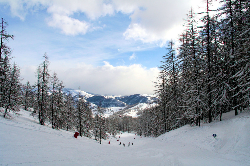 Un monde blanc ...