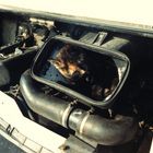 Un moteur qui ronronne.Argentique 1996.