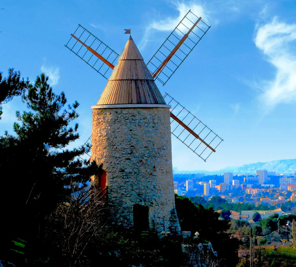 Un moulin à Allauch