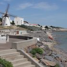 Un moulin à LA TRANCHE SUR MER (Vendée) - France - ,Juillet 2011