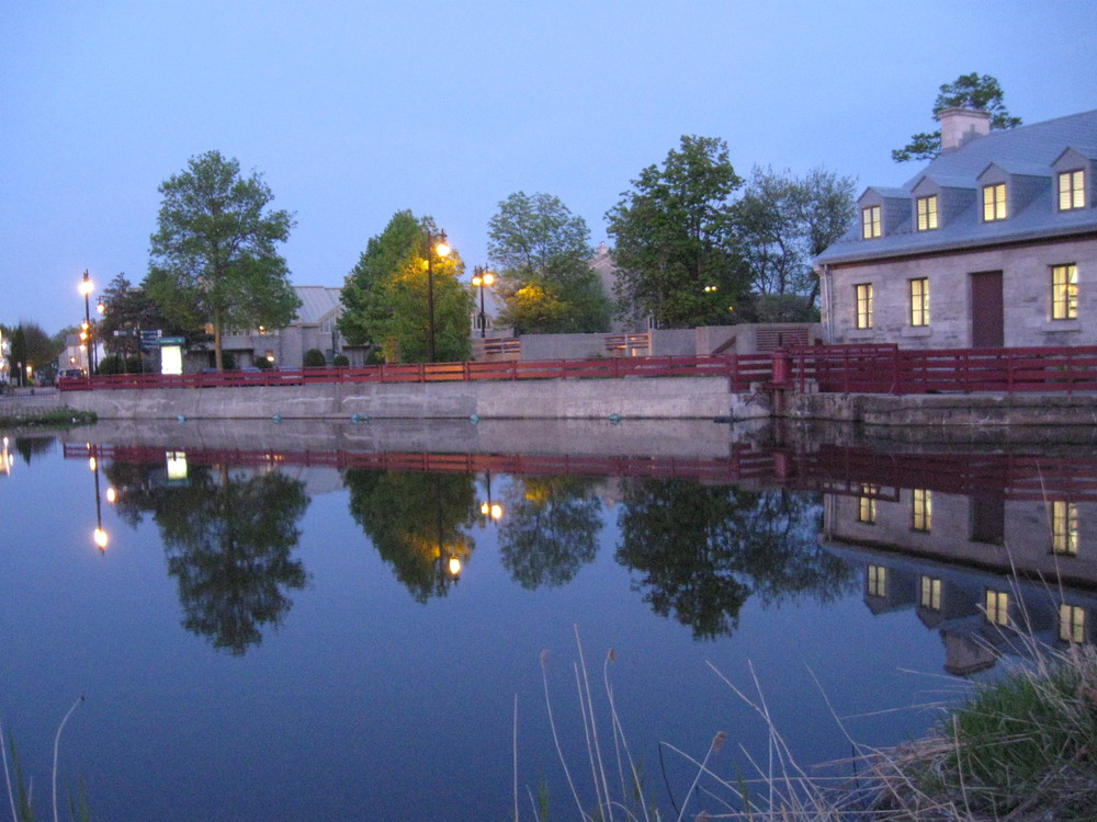 Un moulin de soirée