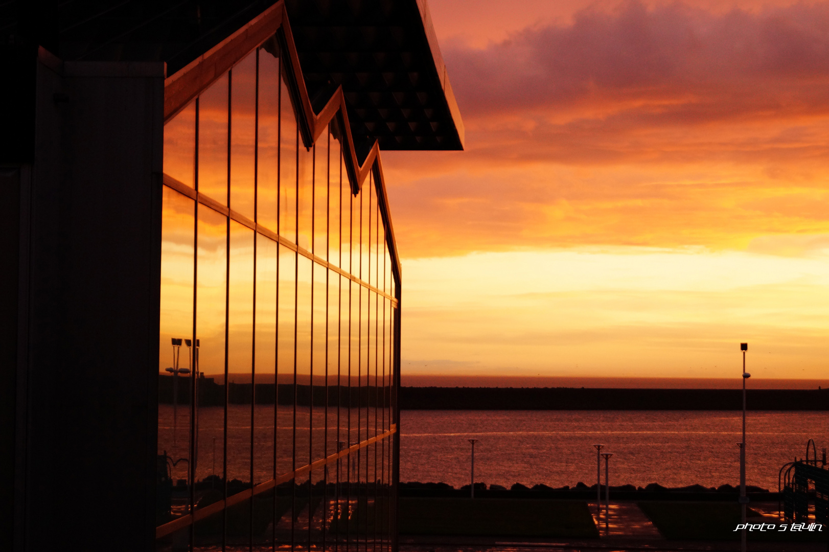 Un musée qui se réveille au couché du soleil