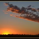 Un nuevo atardecer en el campo