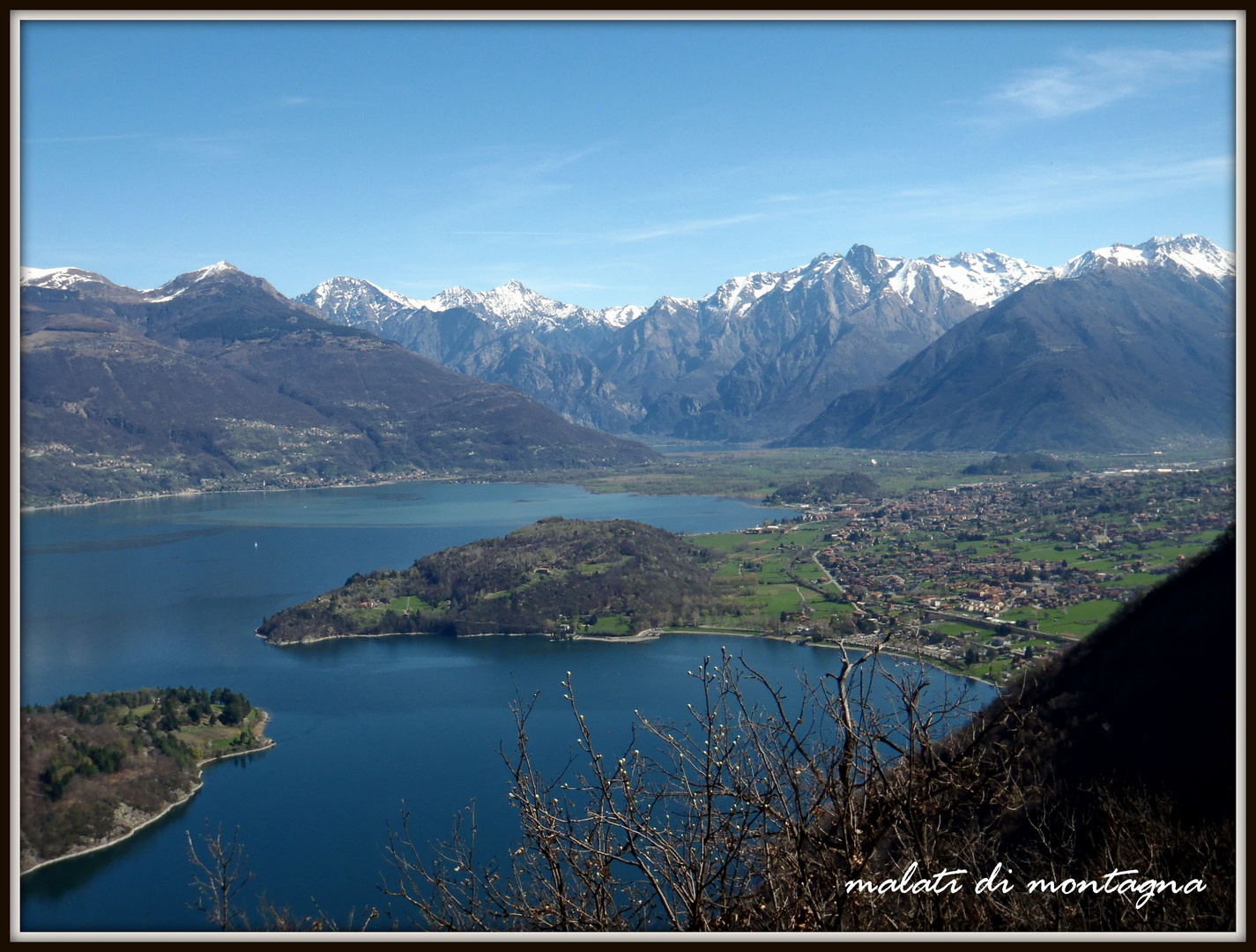 ...un paesaggio degno del Paradiso...