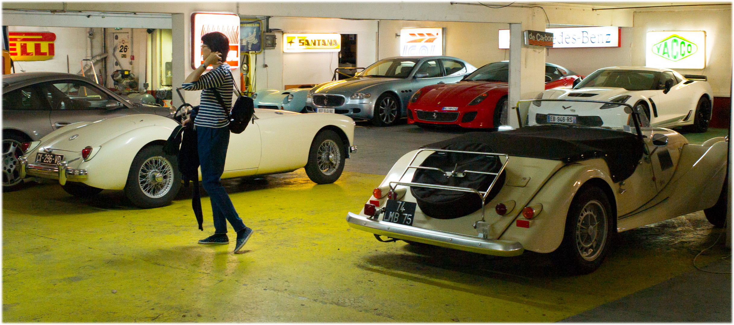 Un paradis pour les amateurs de belles autos !