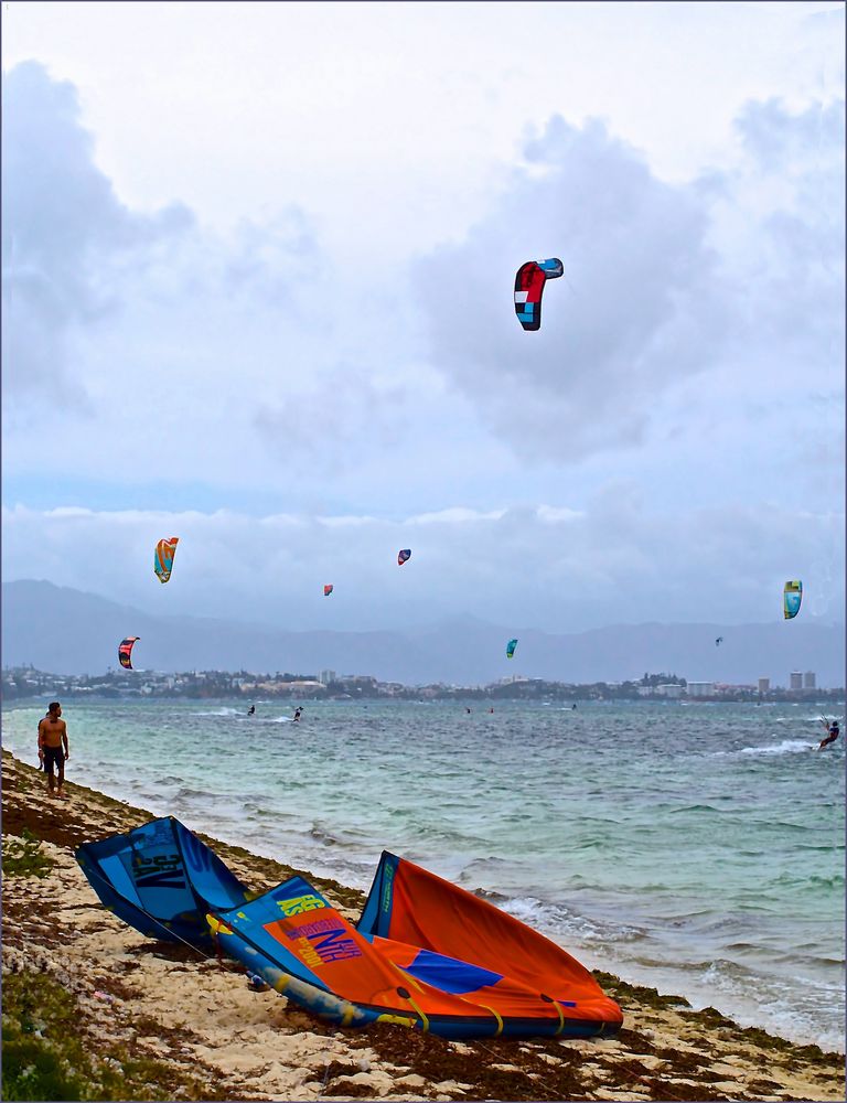 Un paradis pour les kite-surfers - Ilôt Maître - Ein Paradies für die Kite-Surfer