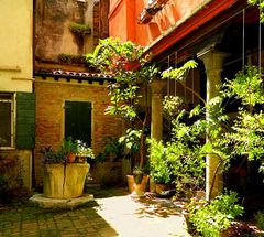 Un patio veneziano