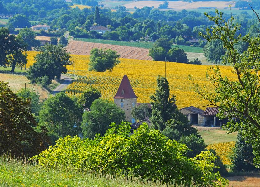 Un paysage à Lavardens