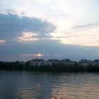 Un paysage en bord de seine