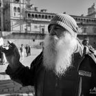  Un peregrino francés, que busca la paz para el mundo.