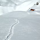 Un petit chalet ... tout au bout de la piste ...