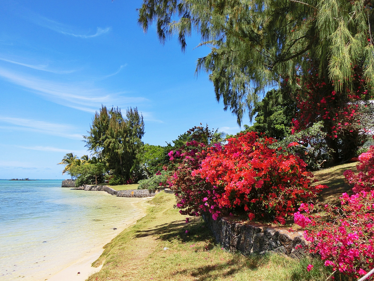 un petit coin de paradis au bord de l'océan indien