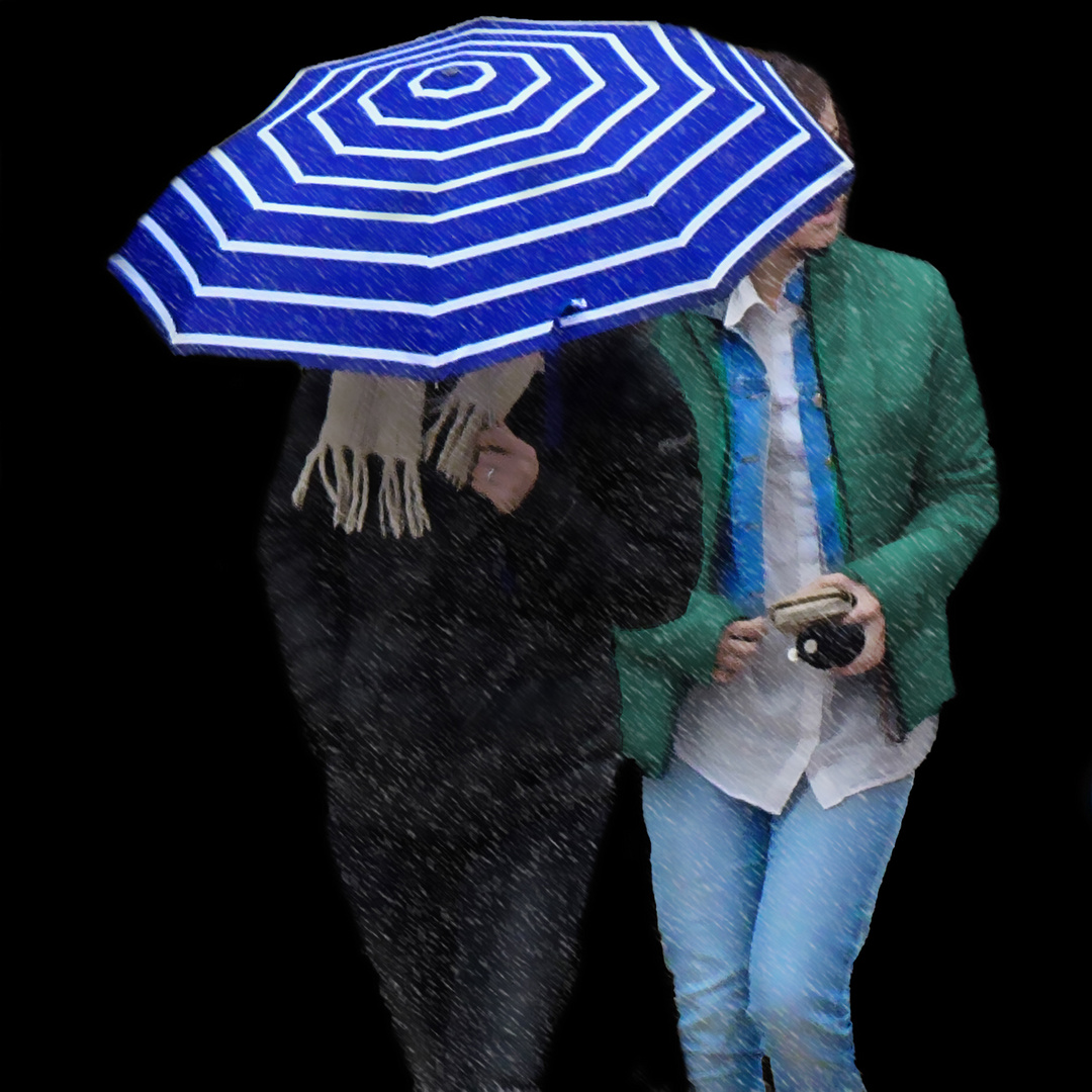 Un petit coin de parapluie.....