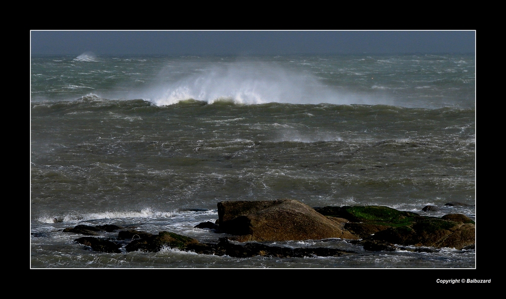 " Un petit coup de vent de terre pour repousser les vagues c'est pas gagné "