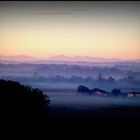 Un petit matin de Décembre...vue sur les Pyrénées...