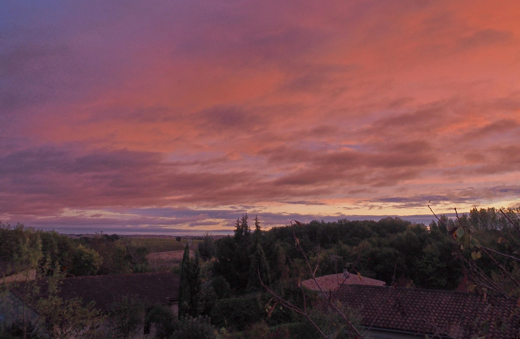 Un petit matin vu de chez moi