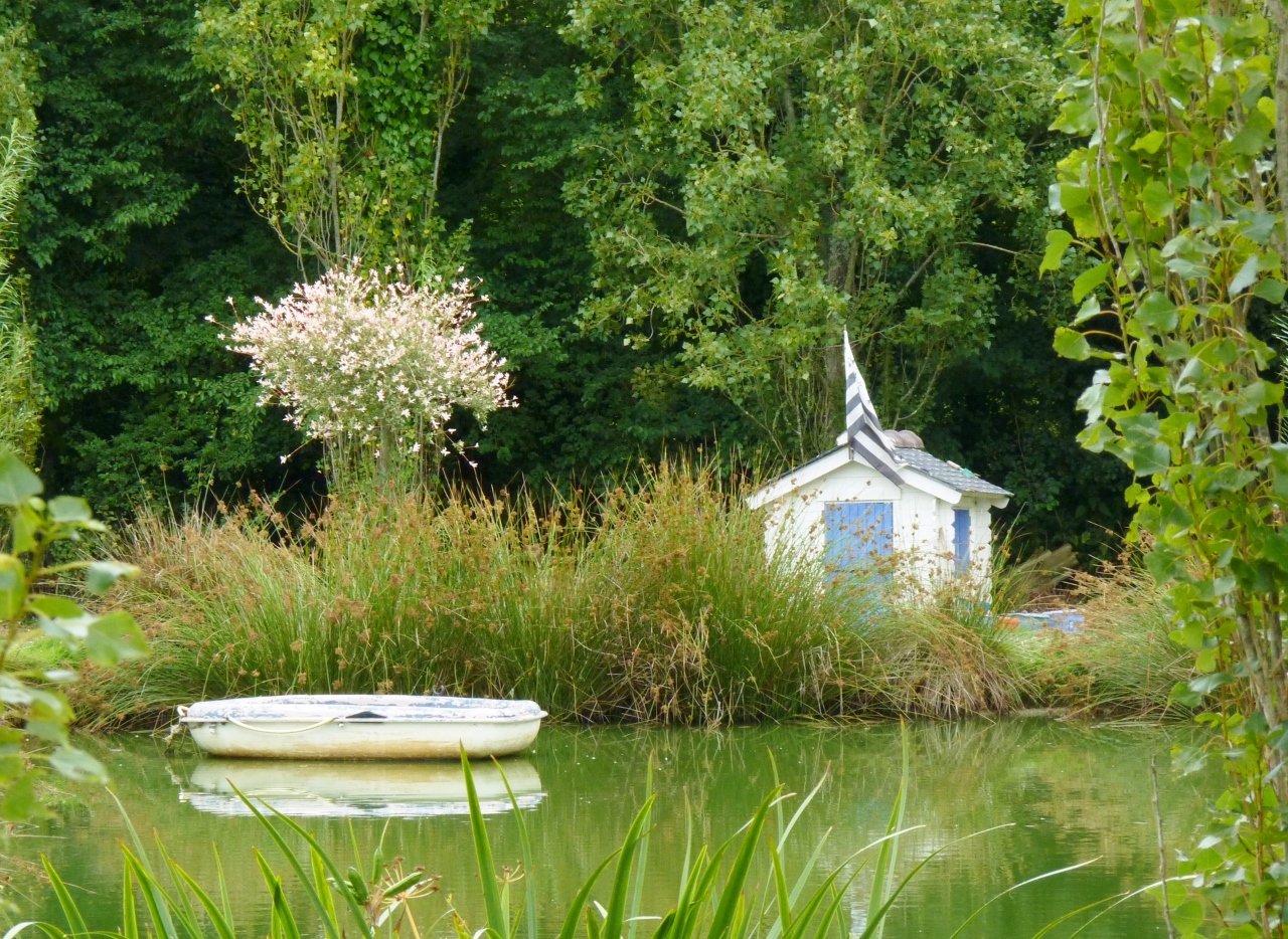 Un petit plan d'eau larmorien