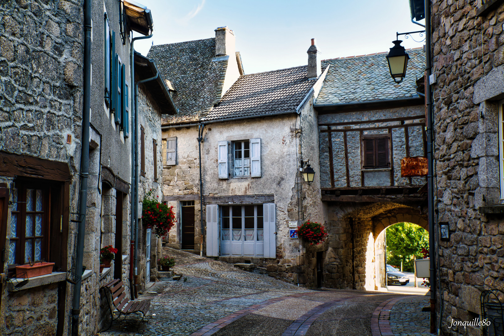 Un petit village du Cantal
