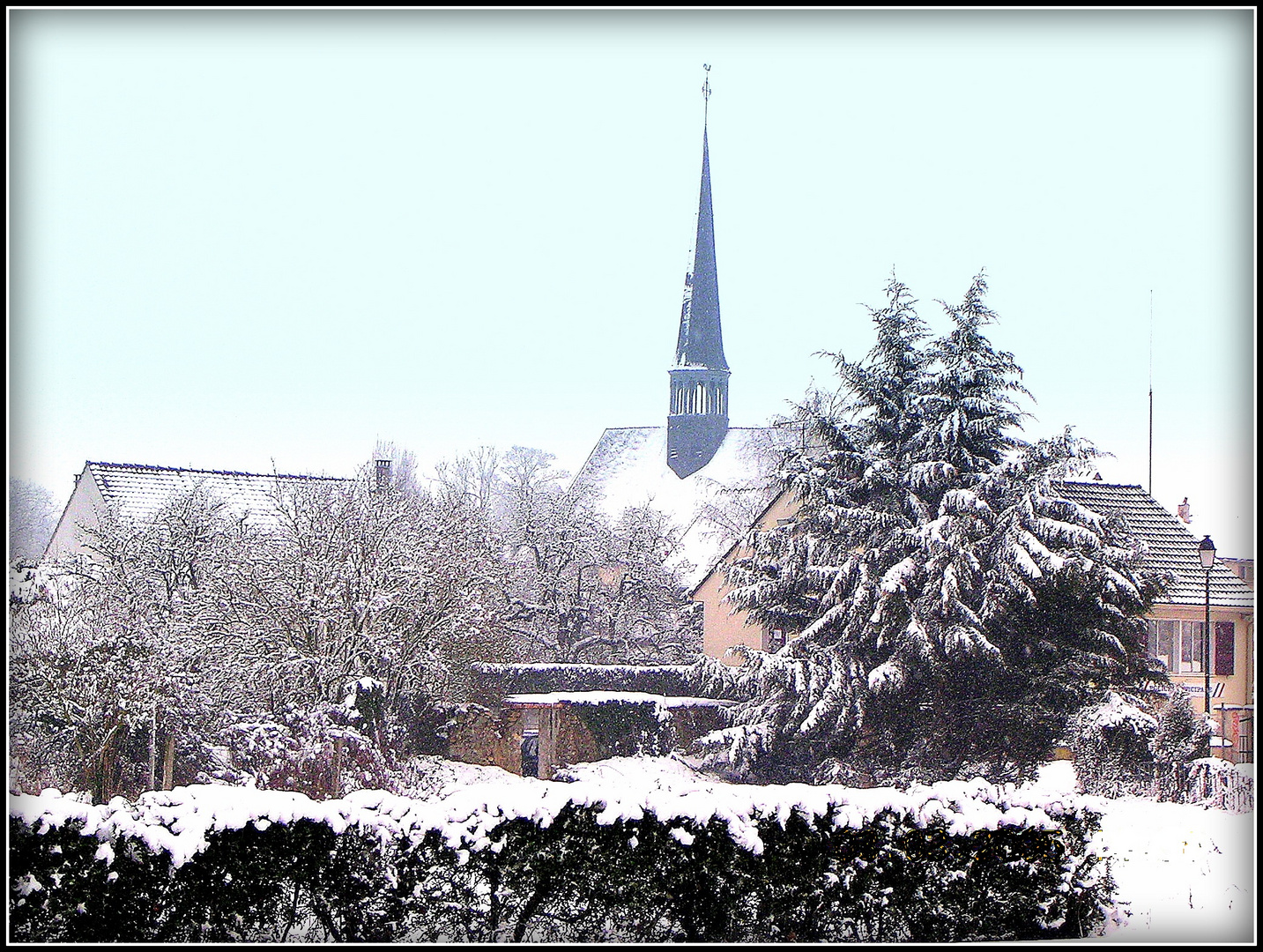 Un peu de neige 