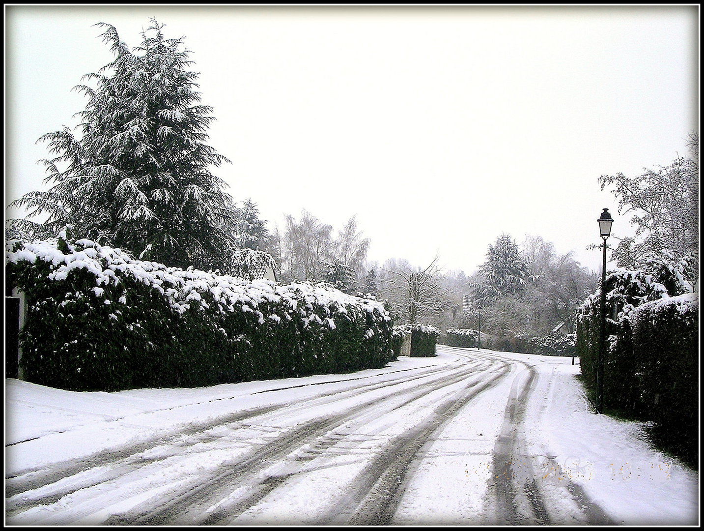 Un peu de neige 