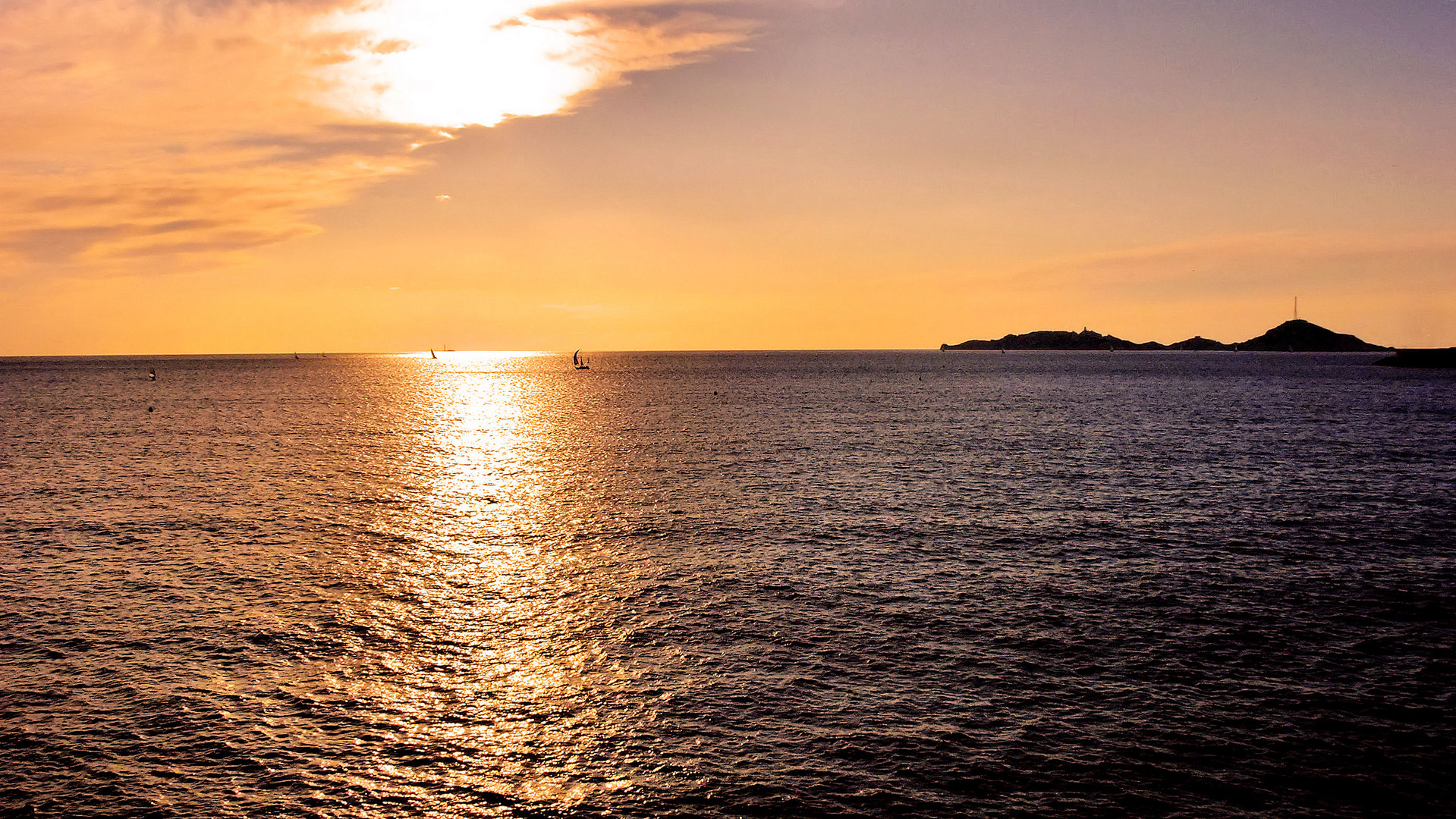 Un peu de soleil dans l'eau froide...