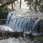 Un piccolo salto dell'acqua