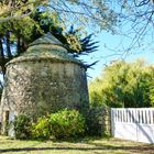 Un pigeonnier transformé en habitation (sur l'Ile d'Artz (Morbihan)