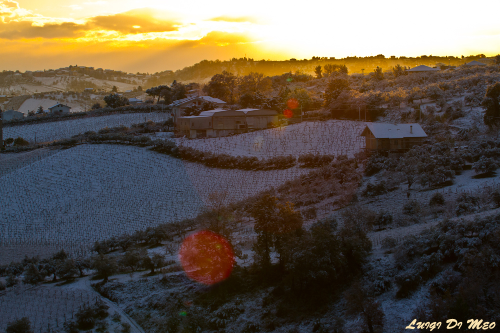 Un pò di neve!!!(Chieti):)