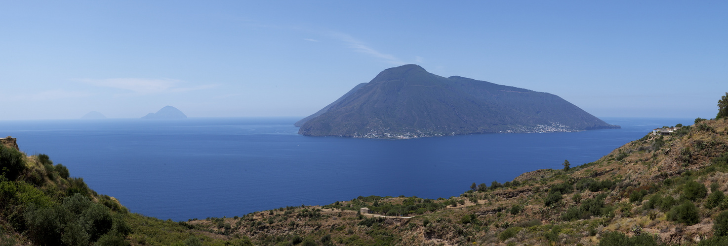 Un po die Eolie. Salina, Alicudi, Filicudi