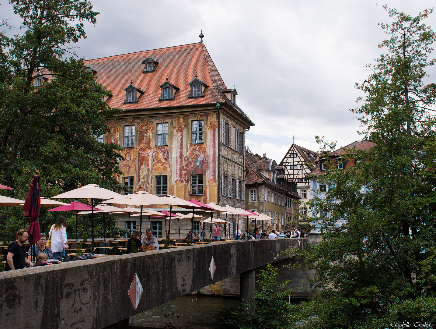 Un pont à Bamberg (Bavière)