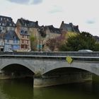 Un pont sur La Sarthe au Mans