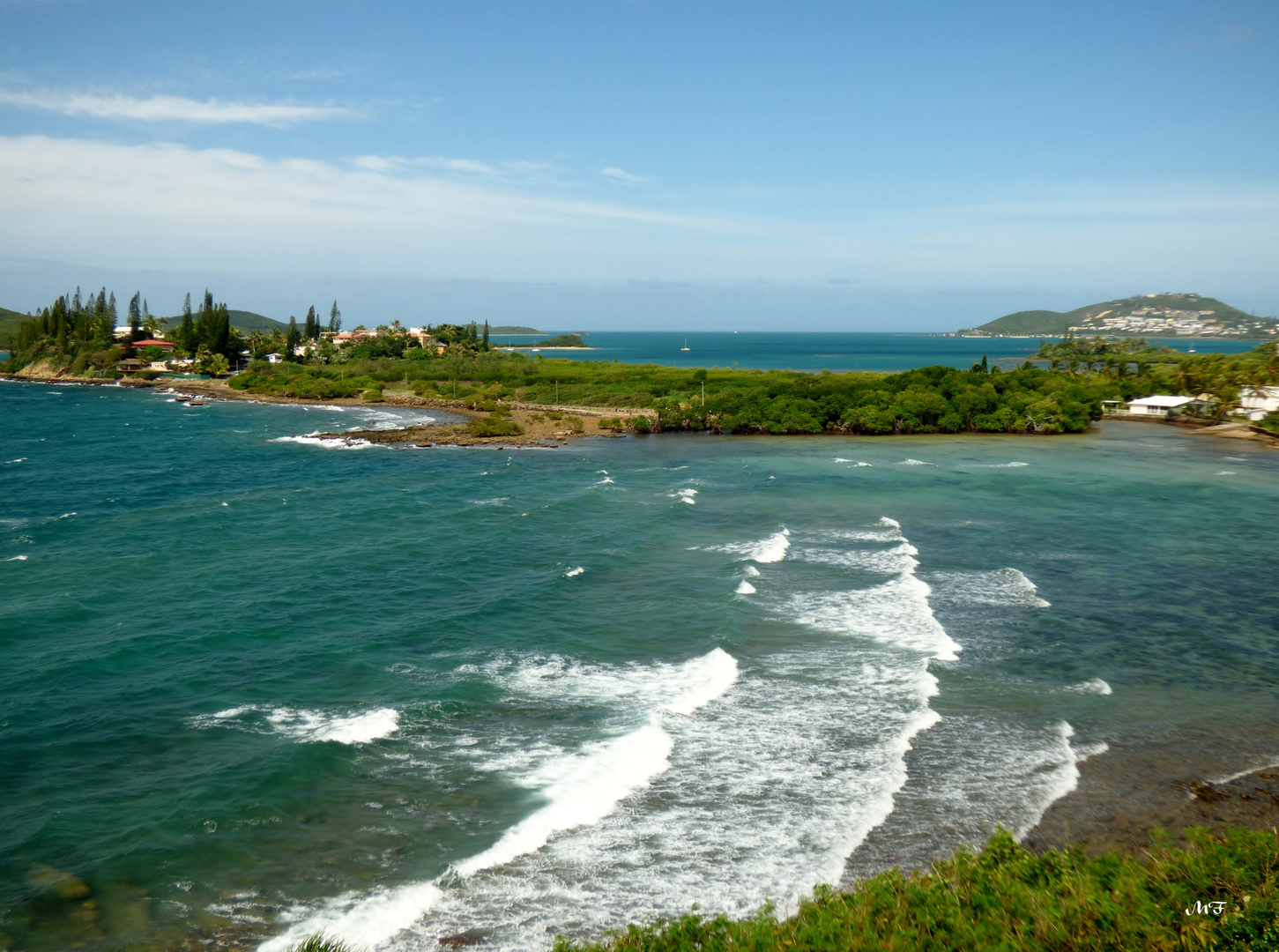 Un quartier de Nouméa