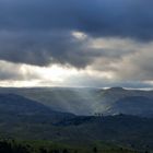 Un rayo de luz en una tarde gris