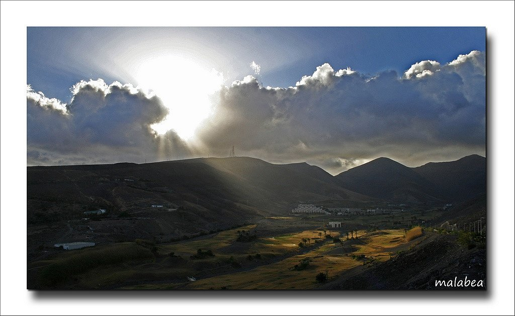 un rayo de sol