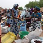 Un regard insolite dans un marché Sénégalais Près de "Saloum"