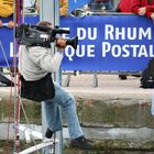 Un reporter acrobate