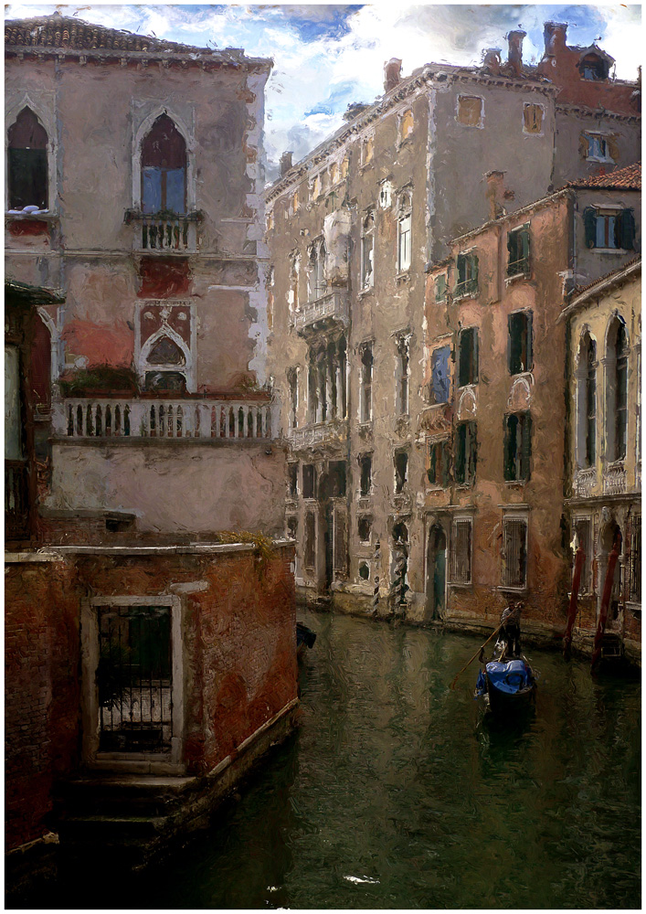 un rio veneziano