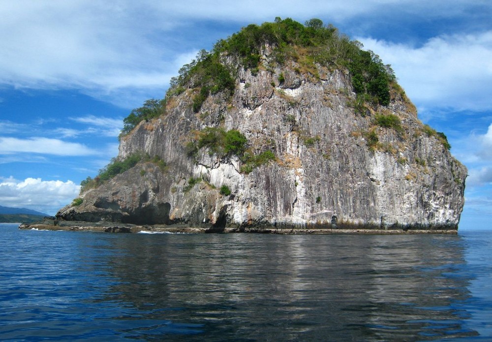 un sasso sul mare