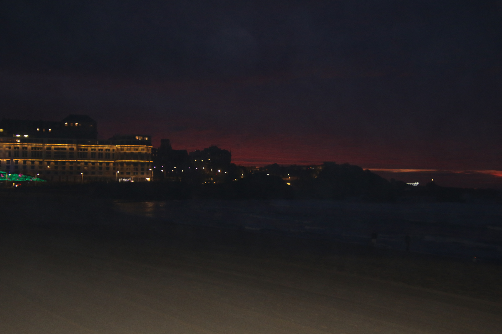 un soir à Biarritz !