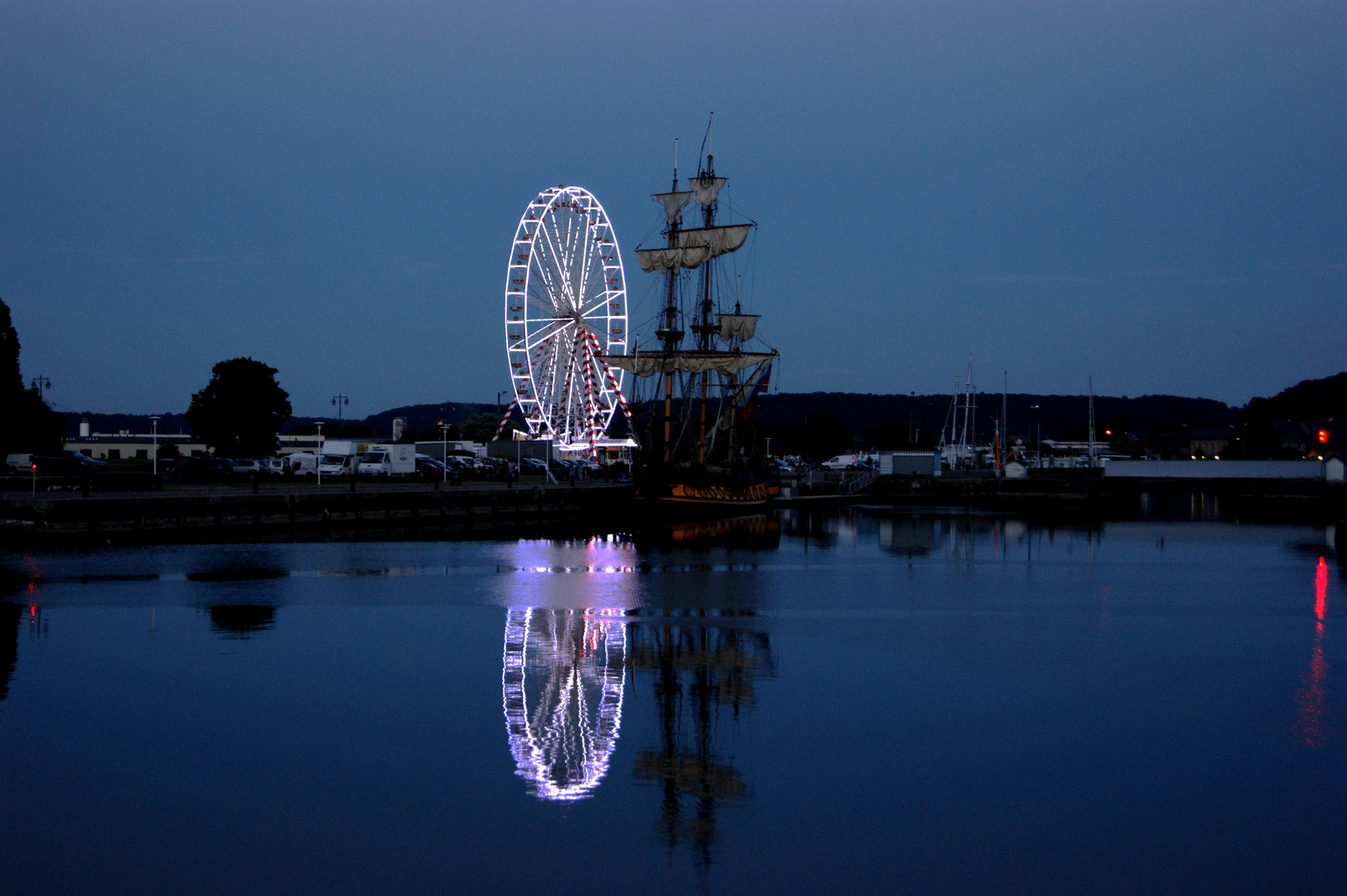 un soir à Honfleur 